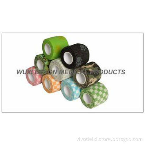 Medical Soft Flexible Cohesive Elastic Printed Cartoon Band